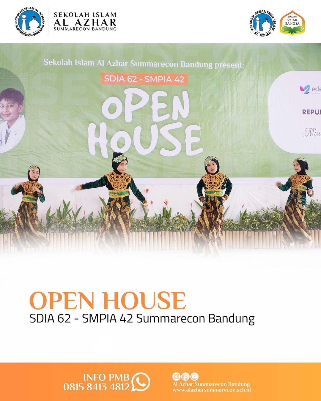 Open House SDIA 62 & SMPIA 42